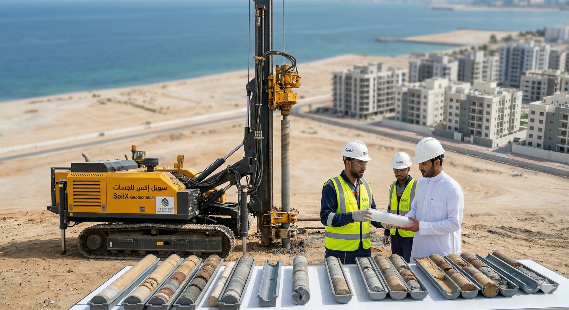 تقرير فحص التربة (Soil Investigation Report)