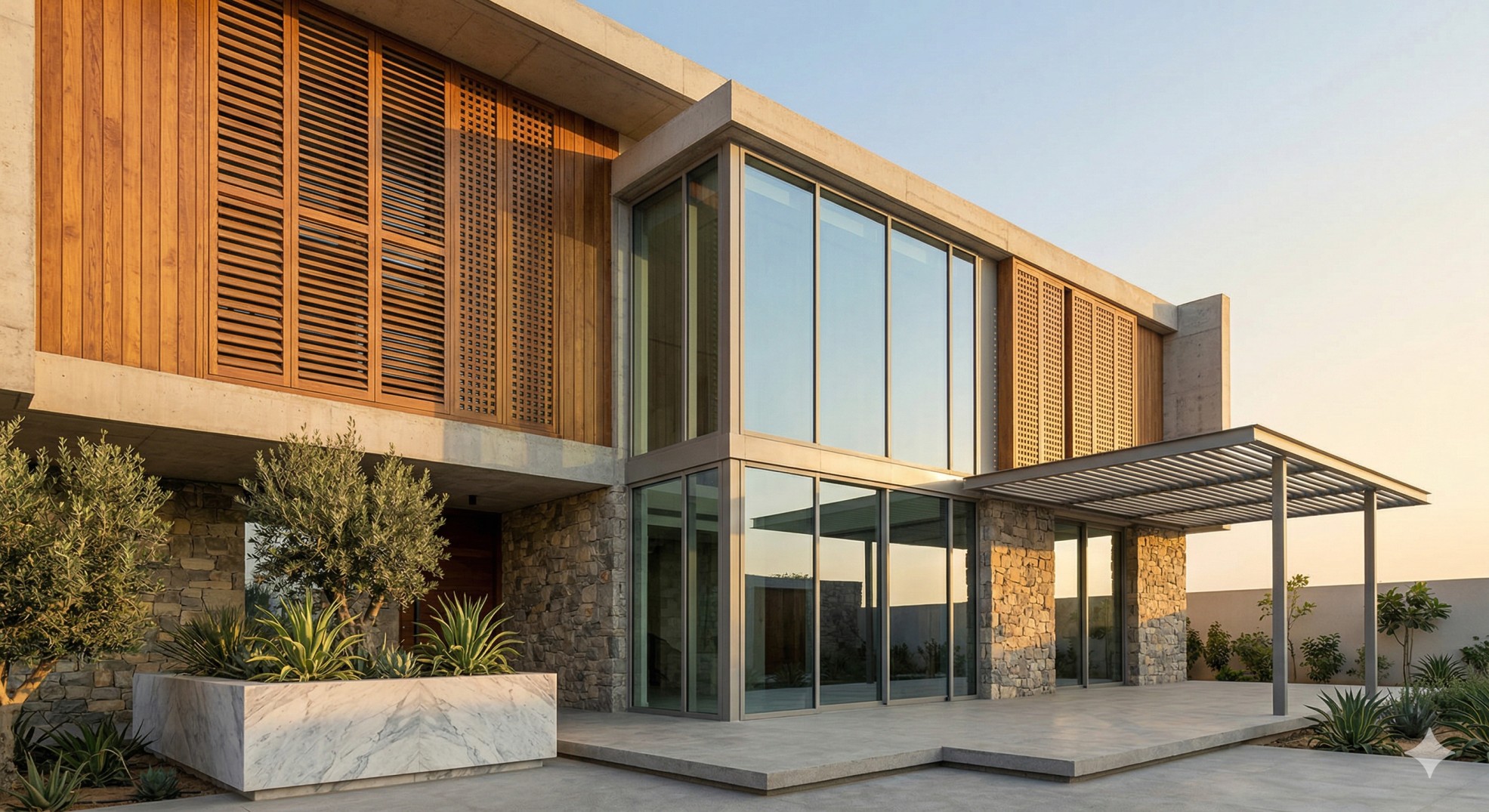 الفروقات الجوهرية بين واجهات المباني السكنية: كفاءة الأداء والراحة الحرارية